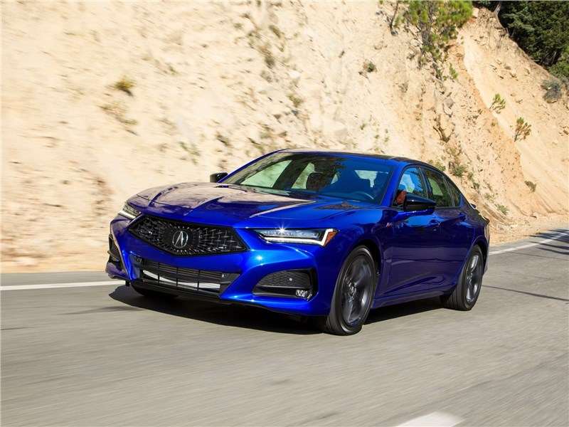 Фото Acura TLX - Acura TLX (2021) вид спереди