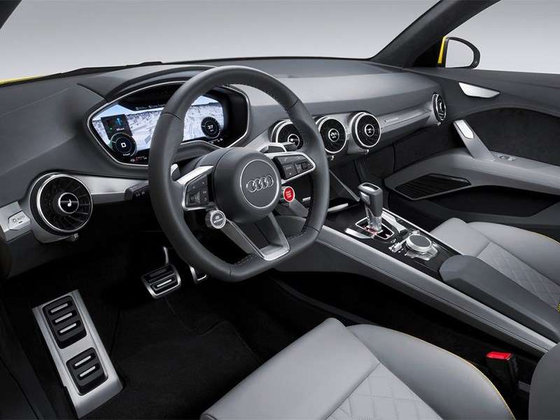Фото Audi TT Offroad - Audi TT Offroad Concept 2014 водительское место