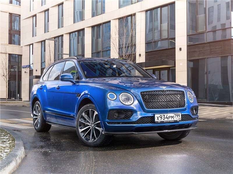 Фото Bentley Bentayga - Bentley Bentayga Speed 2020 вид спереди