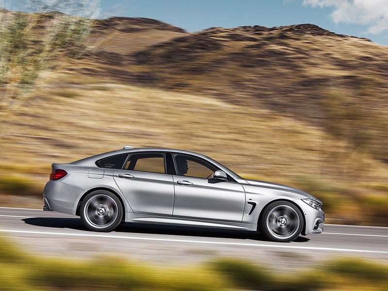 Фото BMW 4 Series Gran Coupe - BMW 4 Series Gran Coupe 2014 вид сбоку фото 2