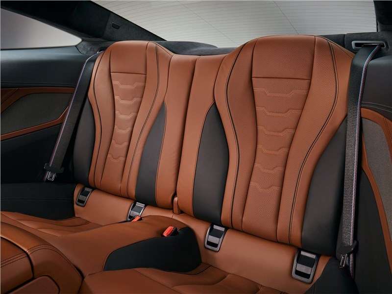 Фото BMW 8 series - BMW 8-Series Coupe 2019 задние кресла