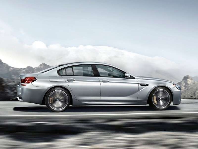 Фото BMW M6 Gran Coupe - BMW M6 Gran Coupe 2013 вид сбоку