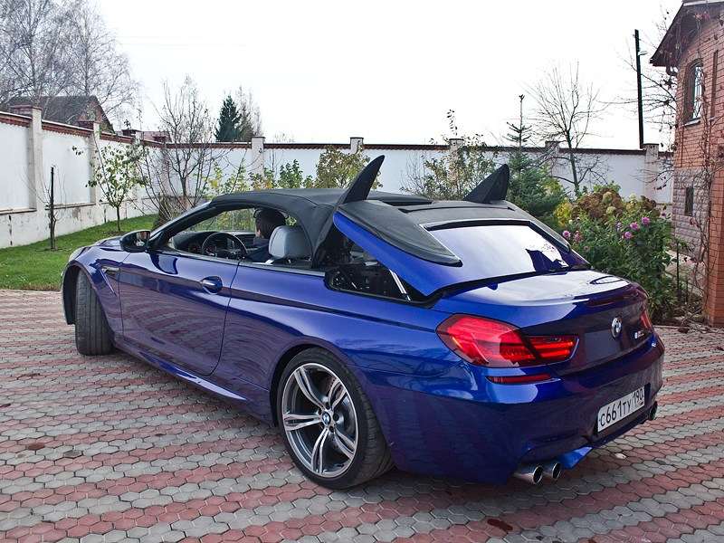 Фото BMW M6 - Процесс складывания крыши занимает всего 24 секунды