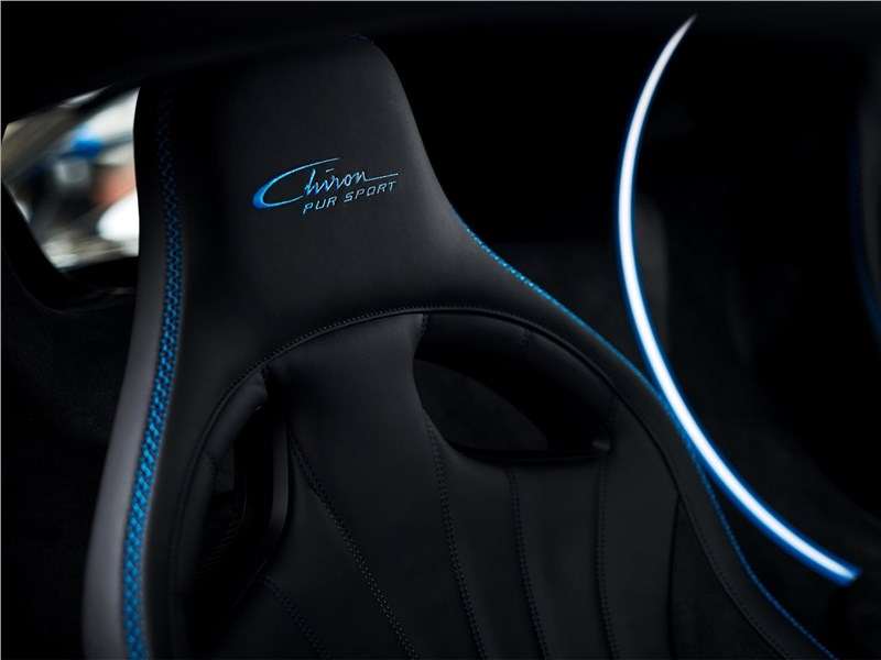 Фото Bugatti Chiron Pur Sport - Bugatti Chiron Pur Sport (2021) кресло