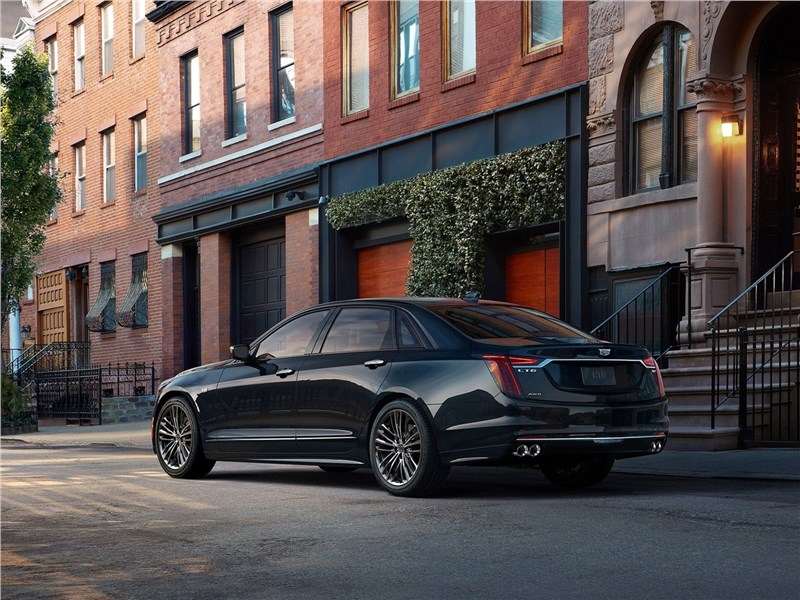 Фото Cadillac CT6 - Cadillac CT6 2019 вид сбоку сзади
