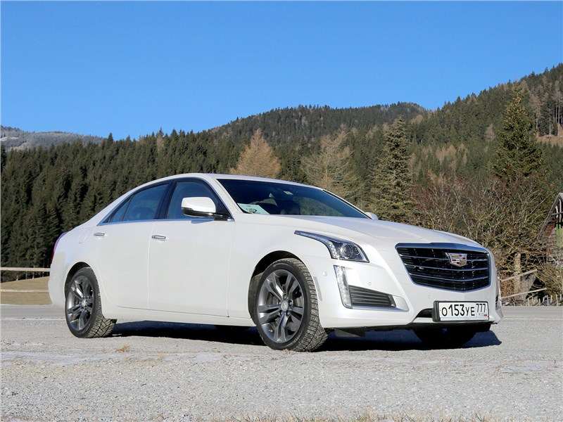 Фото Cadillac CTS - Cadillac CTS 2017 вид спереди