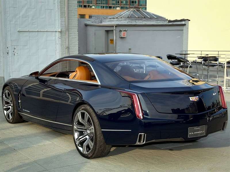 Фото Cadillac Elmiraj - Cadillac Elmiraj concept 2013 вид сзади