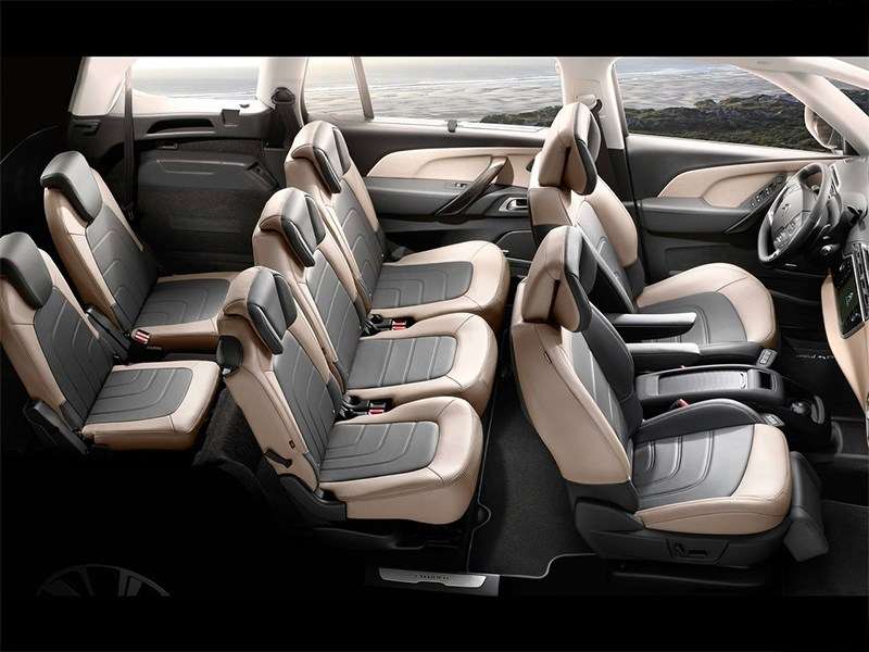 Фото Citroen C4 Grand Picasso - Citroen Grand C4 Picasso 2014 салон