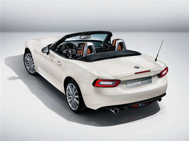 Фото Fiat 124 Spider - Fiat 124 Spider 2016 вид сбоку сзади