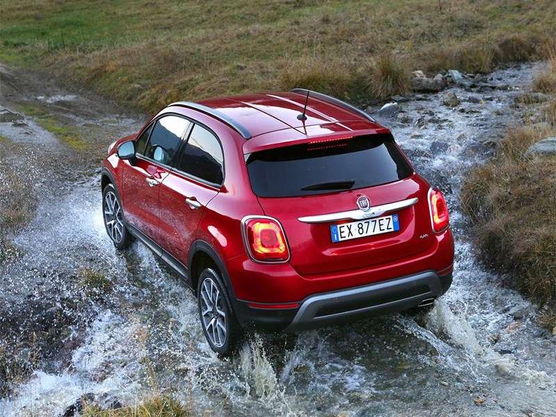 Фото Fiat 500X - Fiat 500X 2015 вид сзади