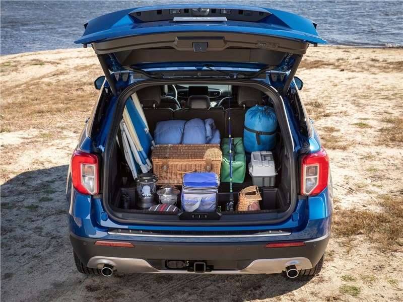 Фото Ford Explorer - Ford Explorer 2020 багажное отделение
