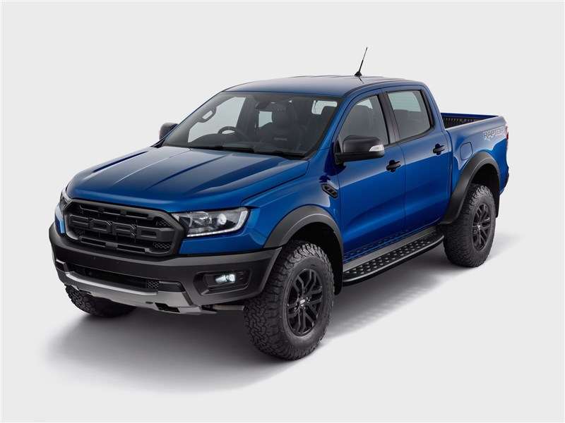 Фото Ford Ranger - Ford Ranger Raptor 2019 вид спереди сбоку