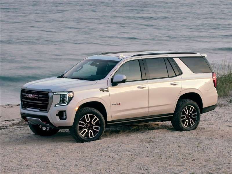 Фото GMC Yukon - GMC Yukon AT4 (2021) вид спереди сбоку