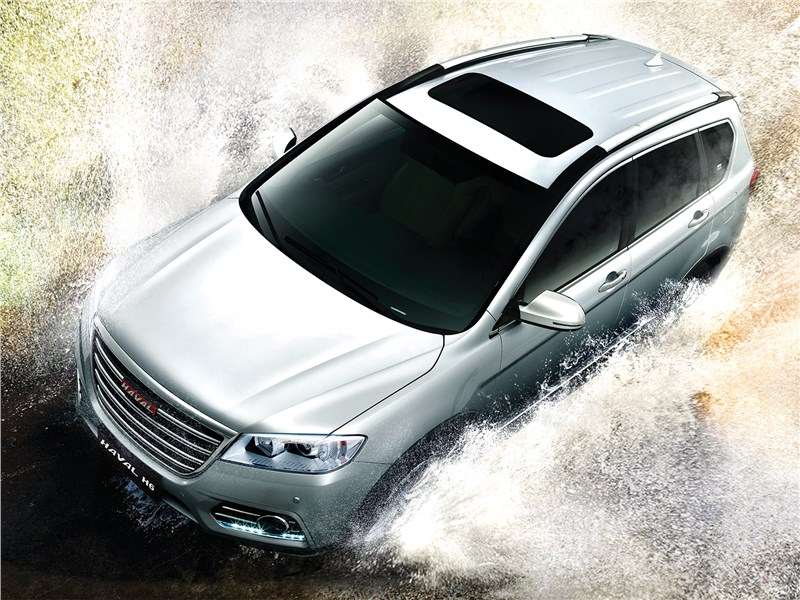 Фото Haval H6 - Haval H6 2015 вид сверху