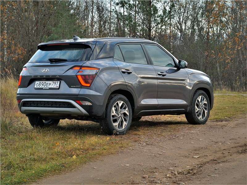 Фото Hyundai Creta - Hyundai Creta (2020) вид сзади