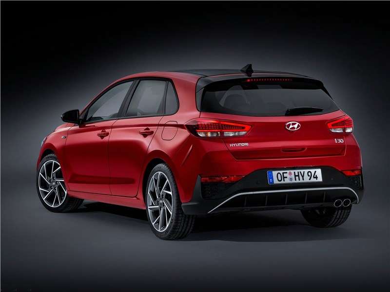Фото Hyundai I30 - Hyundai i30 2020 вид сзади