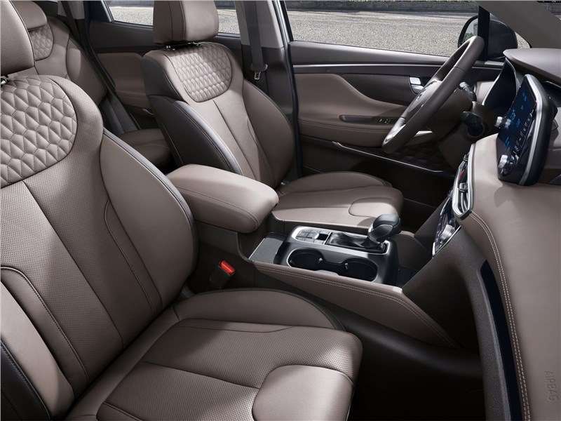 Фото Hyundai Santa Fe - Hyundai Santa Fe 2019 передние кресла