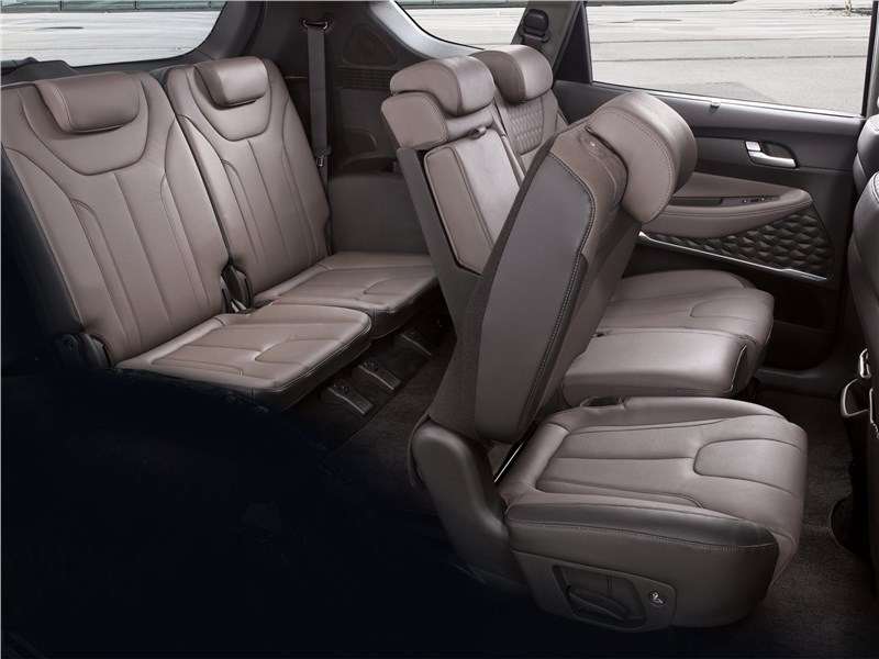 Фото Hyundai Santa Fe - Hyundai Santa Fe 2019 второй и третий ряды
