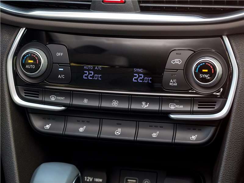 Фото Hyundai Santa Fe - Hyundai Santa Fe 2019 управление климатом