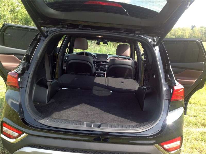Фото Hyundai Santa Fe - Максимальный грузовой объем Santa Fe впечатляет