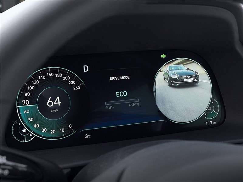Фото Hyundai Sonata - Hyundai Sonata 2020 приборная панель