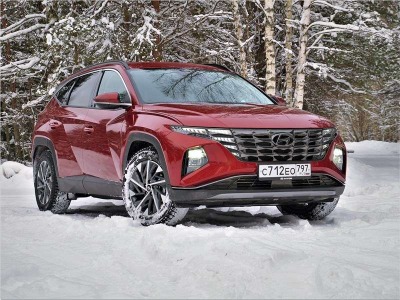 Фото Hyundai Tucson - Hyundai Tucson (2021) вид спереди