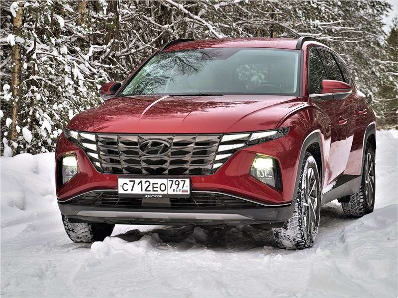 Фото Hyundai Tucson - Hyundai Tucson (2021) вид спереди