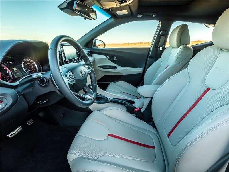 Фото Hyundai Veloster - Hyundai Veloster 2019 передние кресла