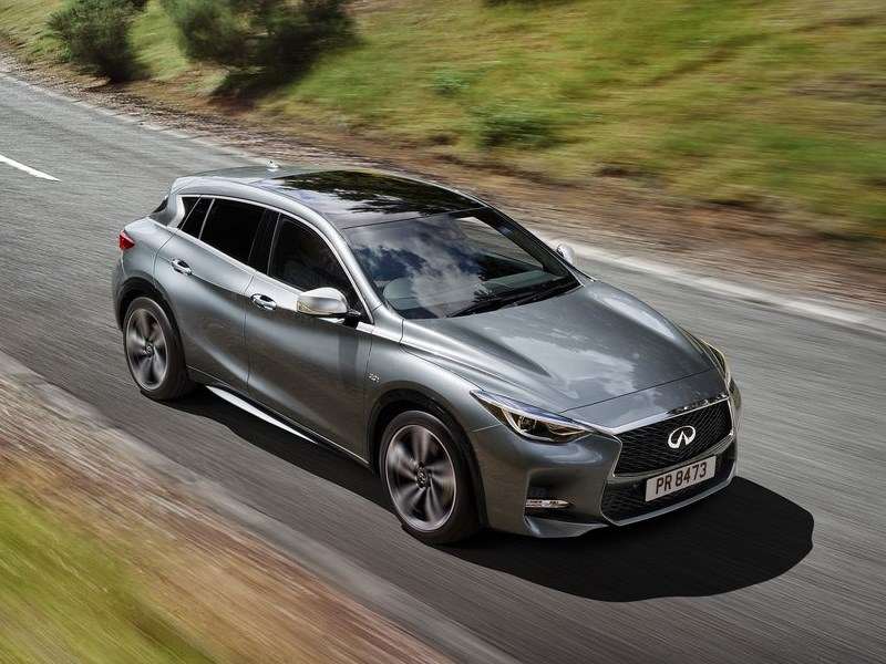 Фото Infiniti Q30 - Infiniti Q30 2016 вид сверху
