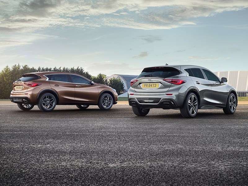 Фото Infiniti Q30 - Infiniti Q30 2016 вид сзади