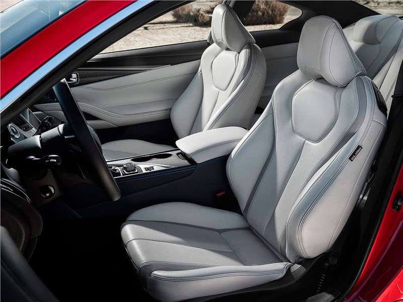 Фото Infiniti Q60 - Infiniti Q60 2016 передние кресла