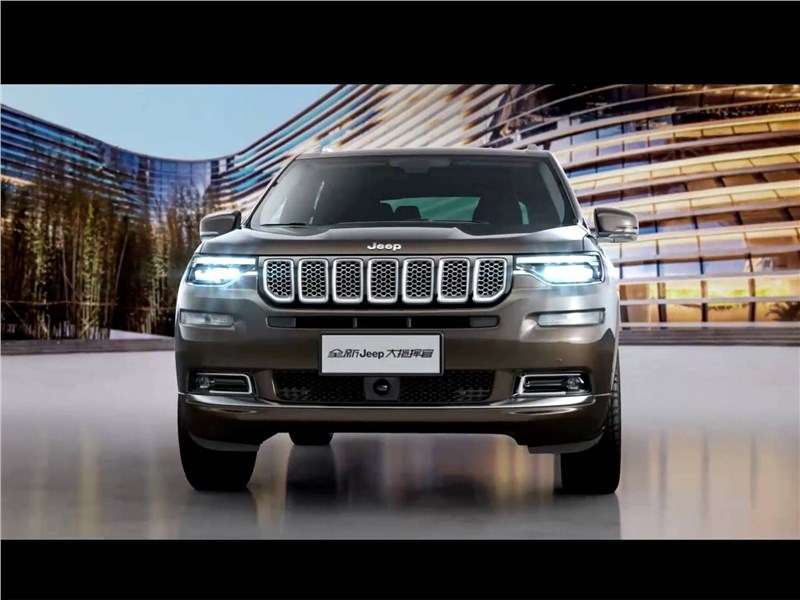 Фото Jeep Grand Commander - Jeep Grand Commander 2018 вид спереди