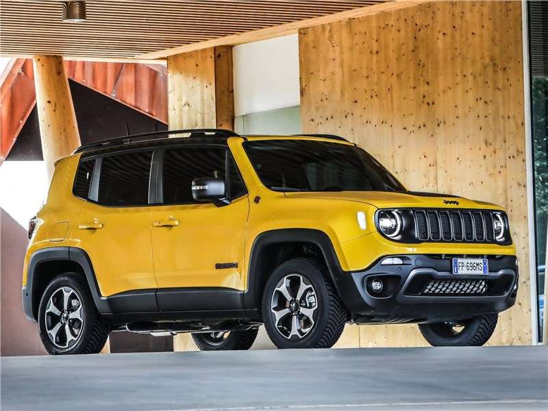 Фото Jeep Renegade - Jeep Renegade 2019 вид спереди