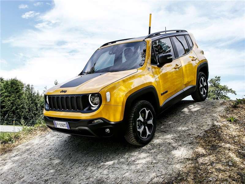 Фото Jeep Renegade - Jeep Renegade 2019 вид сбоку