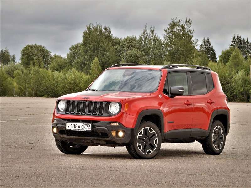 Фото Jeep Renegade - Jeep Renegade 2019 вид спереди