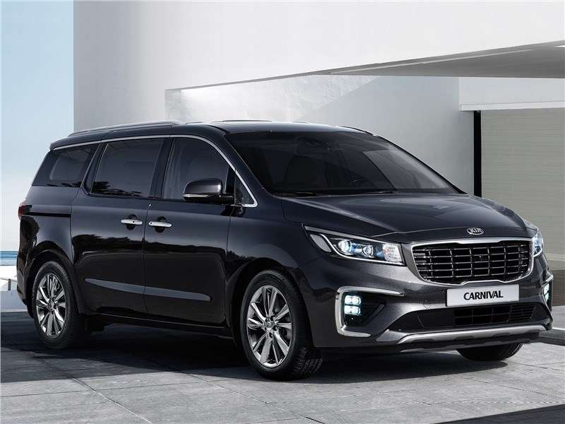 Фото KIA Carnival - Kia Carnival 2021 вид спереди