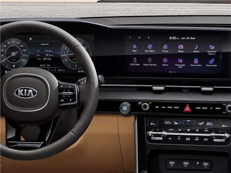 Фото KIA Carnival - Kia Carnival 2021 салон
