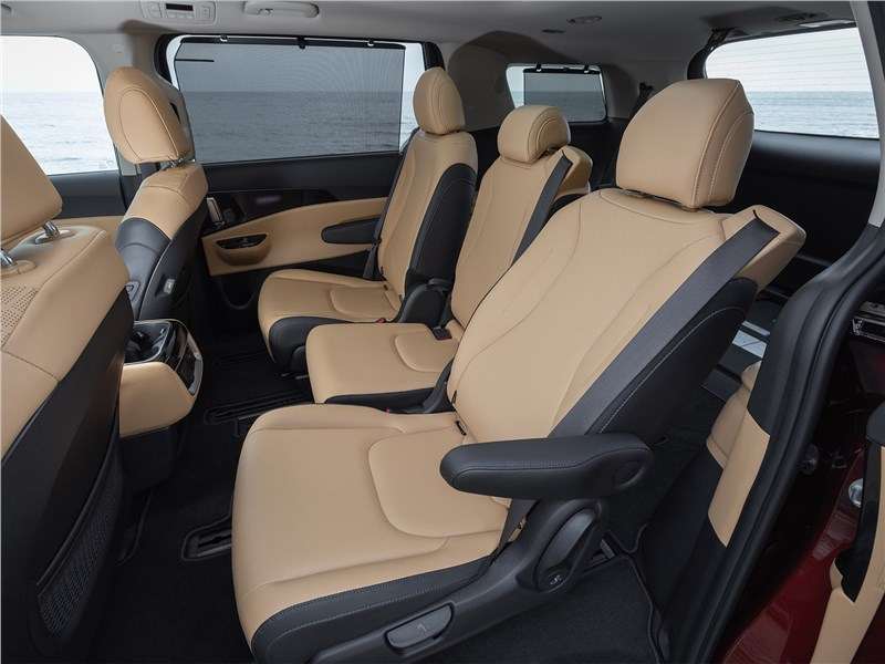 Фото KIA Carnival - Когда второй ряд сидений 8-местной версии выглядит так...