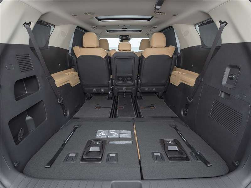 Фото KIA Carnival - ...то вид сзади именно такой – третий ряд сложен в пол