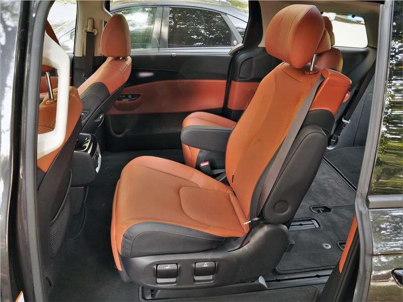 Фото KIA Carnival - Кресла второго ряда перемещаются на значительное расстояние вперед и назад,...