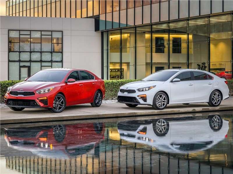 Фото KIA Cerato - Kia Cerato 2019 вид спереди