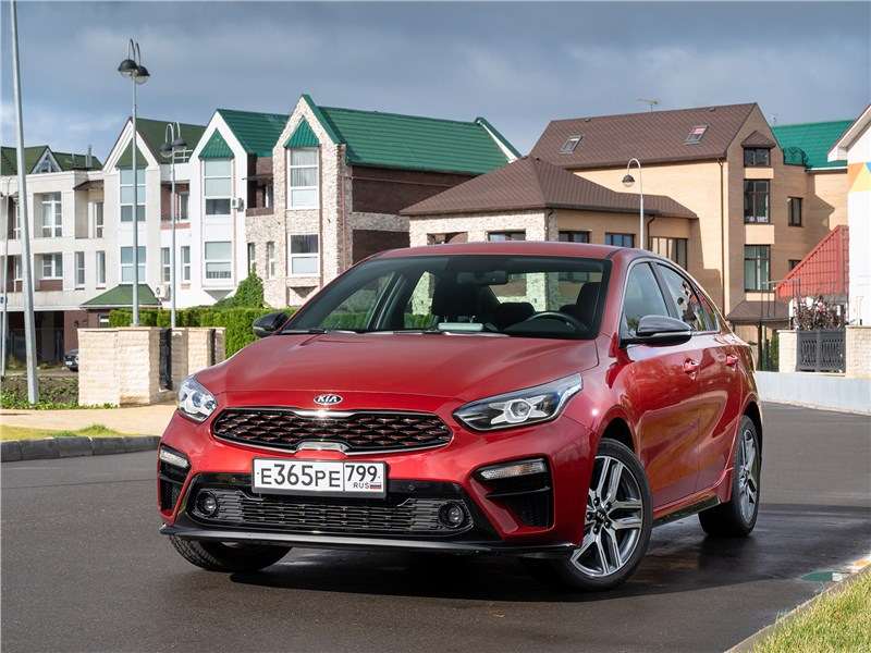 Фото KIA Cerato - Kia Cerato 2019 вид спереди