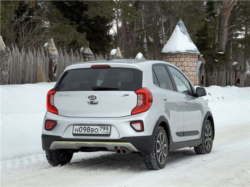 Фото KIA Picanto - Kia Picanto X-Line 2017 вид сзади