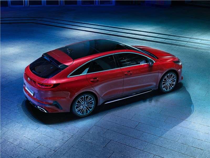 Фото KIA ProCeed - Kia ProCeed 2019 вид сверху
