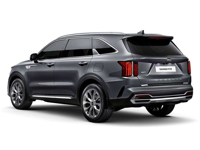 Фото KIA Sorento - Kia Sorento 2021 вид сзади