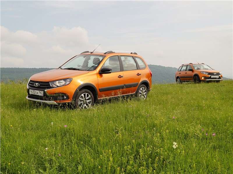 Фото Lada Granta Cross - Lada Granta Cross 2019 вид спереди