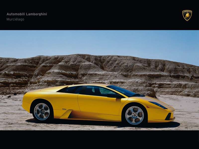 Фото Lamborghini Murcielago - Lamborghini Murcielago 2006 вид сбоку