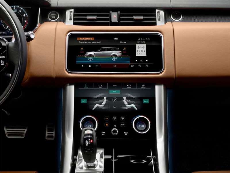Фото Land Rover Range Rover Sport - Land Rover Range Rover Sport 2017 центральная консоль