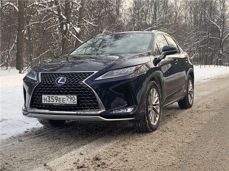 Фото Lexus RX - Lexus RX (2020) вид спереди