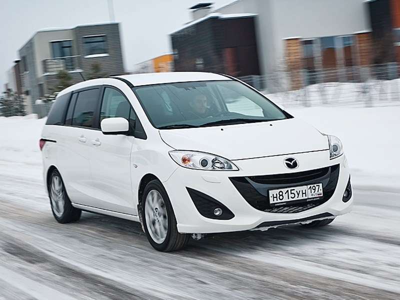 Фото Mazda 5 - Mazda 5 2011 вид спереди